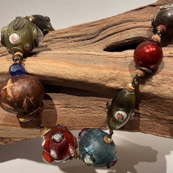 African Necklace - Unique Handmade - Picture 3 of 9